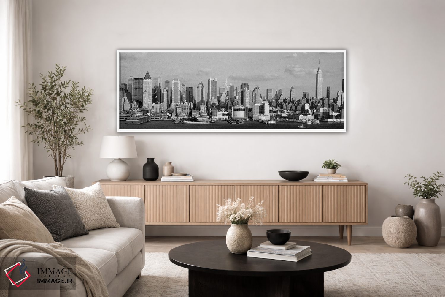 تابلو دکوراتیو City Skyline, NYC, New York City, New York State, USA"… اثر پانورامیک ایمجز - D4W