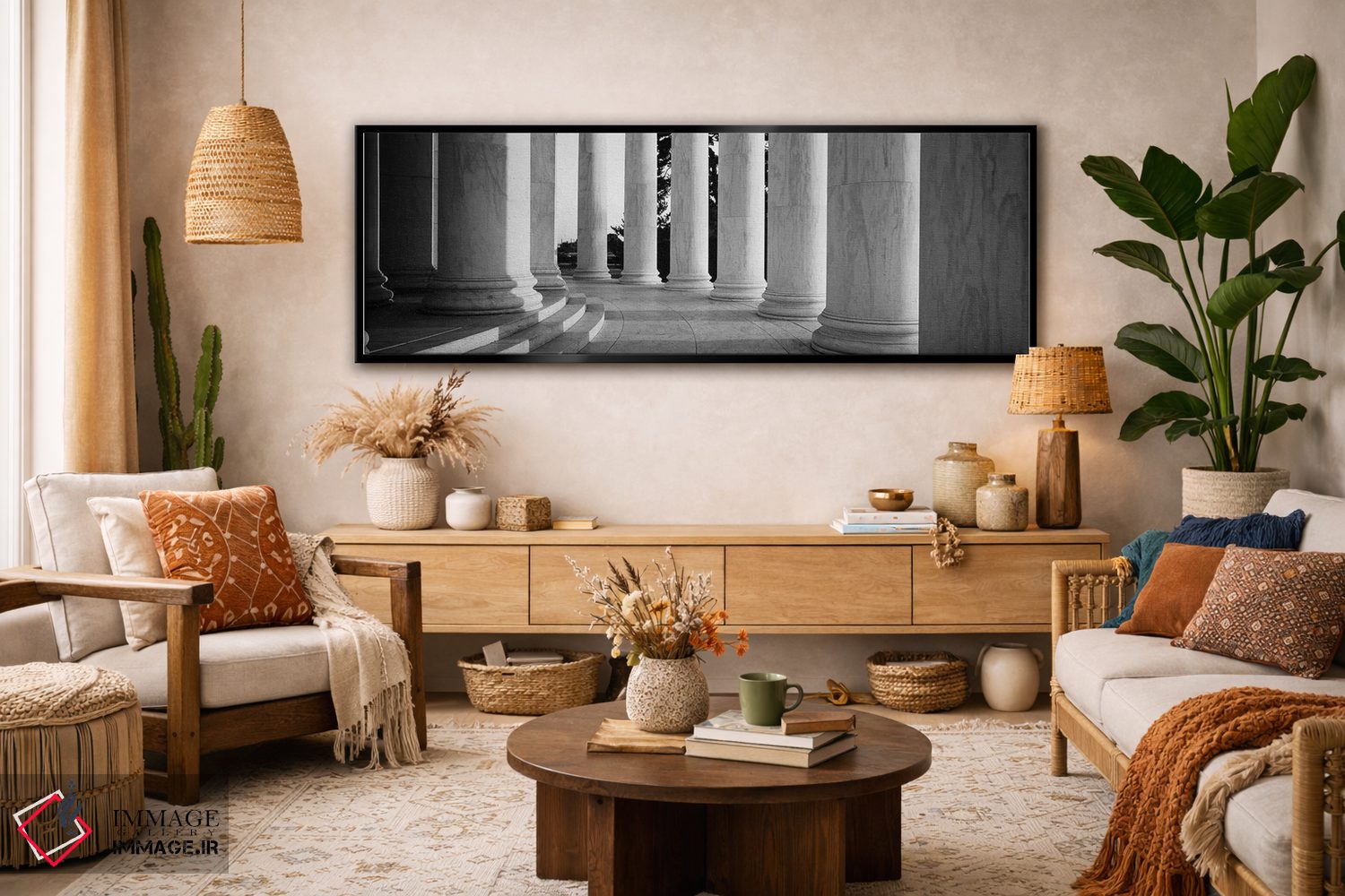 تابلو دکوراتیو یادبود جفرسون، واشینگتن دی سی، آمریکا اثر پانورامیک ایمجز - D4B