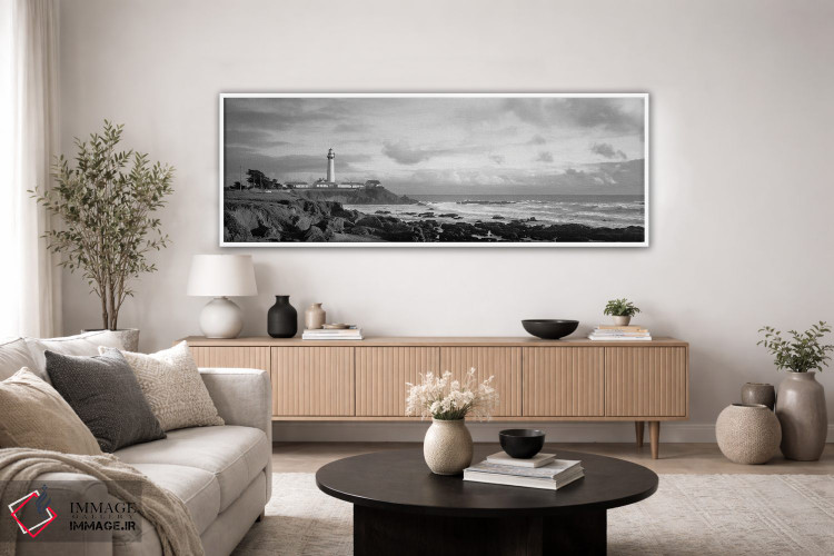 تابلو دکوراتیو Pigeon Point Lighthouse, California, USA" - "فانوس دریا… اثر پانورامیک ایمجز - D3W