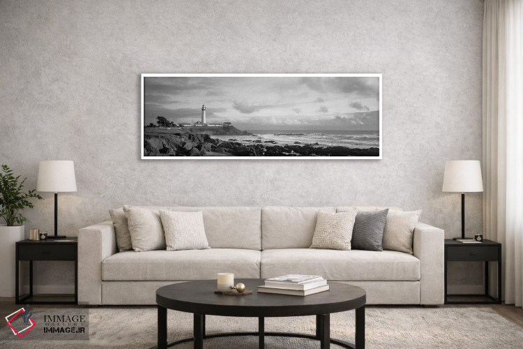 تابلو دکوراتیو Pigeon Point Lighthouse, California, USA" - "فانوس دریا… اثر پانورامیک ایمجز - D6W