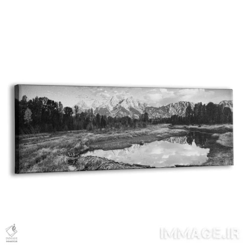 تابلو دکوراتیو Beaver Pond, Teton Range, Grand Teton National Park, Wy… اثر پانورامیک ایمجز - نمای پرسپکتیو محصول