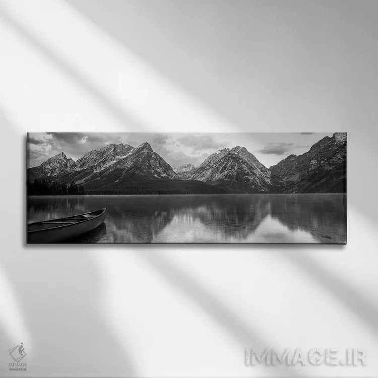 تابلو دکوراتیو Leigh Lake, Grand Teton National Park, Wyoming, USA"… اثر پانورامیک ایمجز - نمای روبهرو روی دیوار