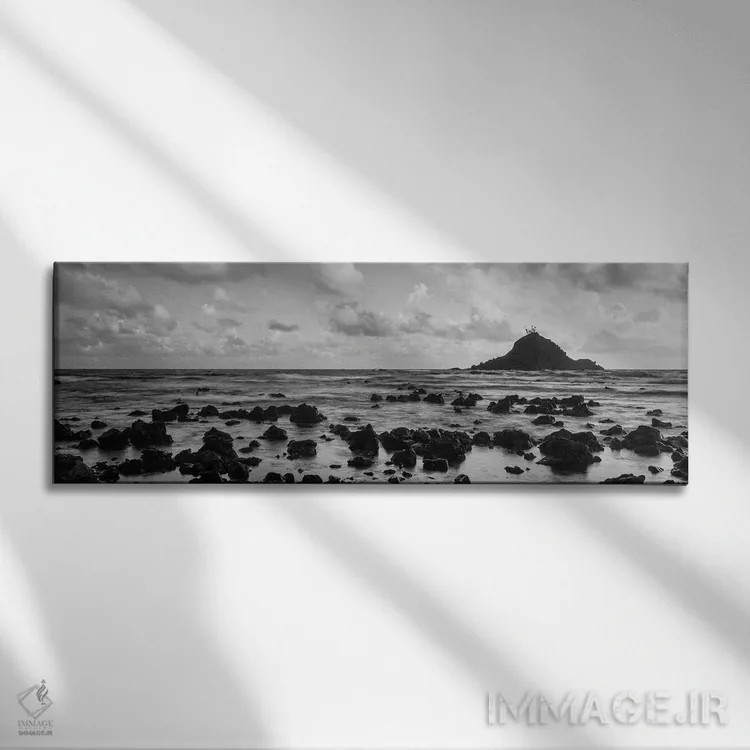 تابلو دکوراتیو Maui, Hana, Hawaii, USA" - "صخره ها در ساحل، مائوی، هان… اثر پانورامیک ایمجز - نمای روبهرو روی دیوار