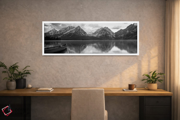 تابلو دکوراتیو Leigh Lake, Grand Teton National Park, Wyoming, USA"… اثر پانورامیک ایمجز - D1W