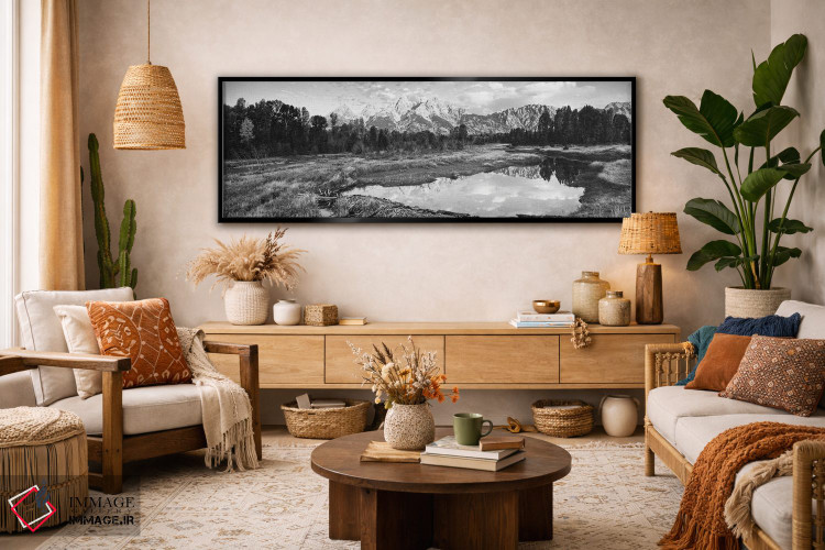 تابلو دکوراتیو Beaver Pond, Teton Range, Grand Teton National Park, Wy… اثر پانورامیک ایمجز - D4B