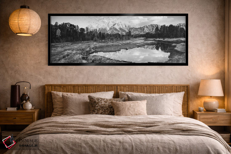 تابلو دکوراتیو Beaver Pond, Teton Range, Grand Teton National Park, Wy… اثر پانورامیک ایمجز - D5B