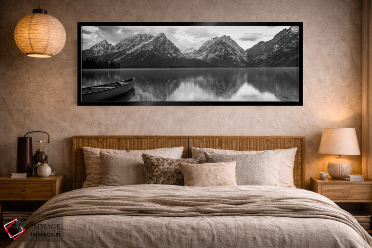 تابلو دکوراتیو Leigh Lake, Grand Teton National Park, Wyoming, USA"… اثر پانورامیک ایمجز - D5B