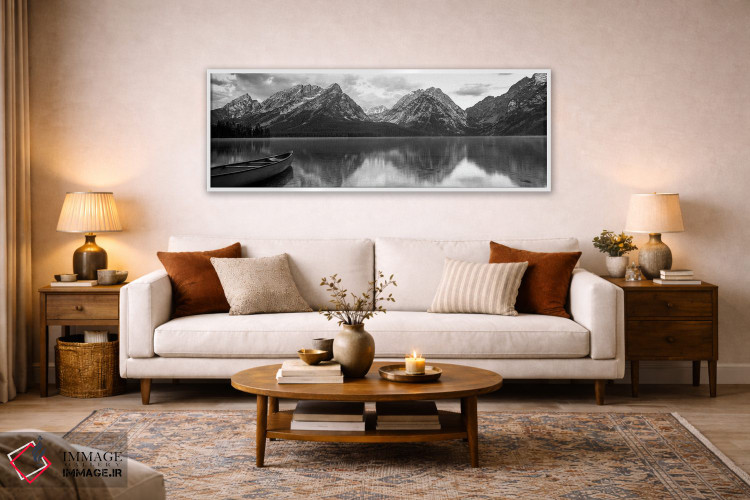 تابلو دکوراتیو Leigh Lake, Grand Teton National Park, Wyoming, USA"… اثر پانورامیک ایمجز - D6W