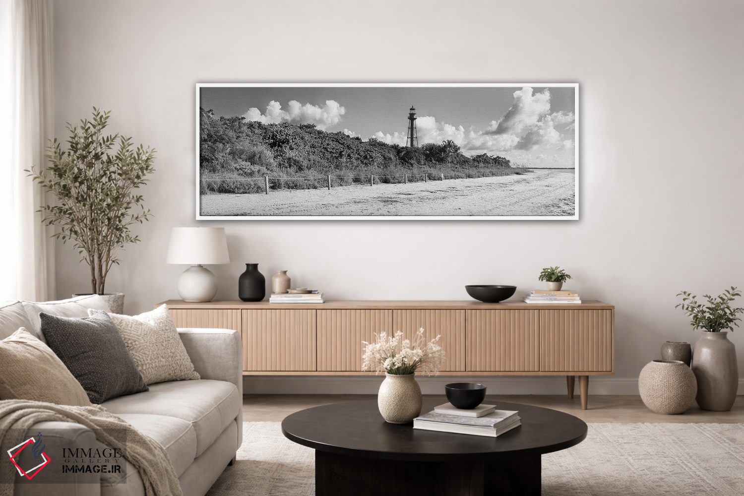 تابلو دکوراتیو Lighthouse Beach Park, Sanibel Island, Florida, USA"… اثر پانورامیک ایمجز - D3W