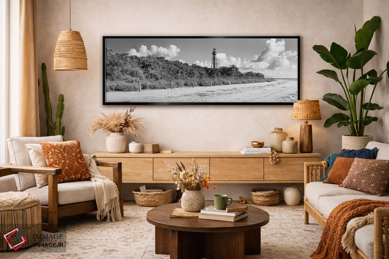 تابلو دکوراتیو Lighthouse Beach Park, Sanibel Island, Florida, USA"… اثر پانورامیک ایمجز - D4B