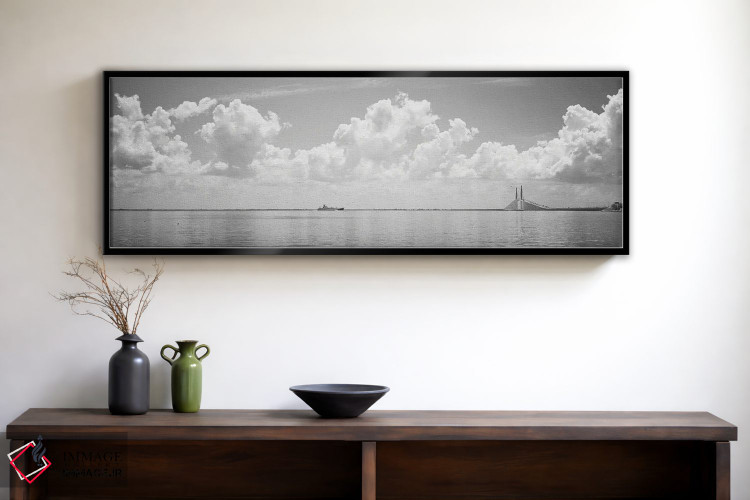 تابلو دکوراتیو Sunshine Skyway Bridge, Tampa Bay, Gulf of Mexico, Flor… اثر پانورامیک ایمجز - D2B