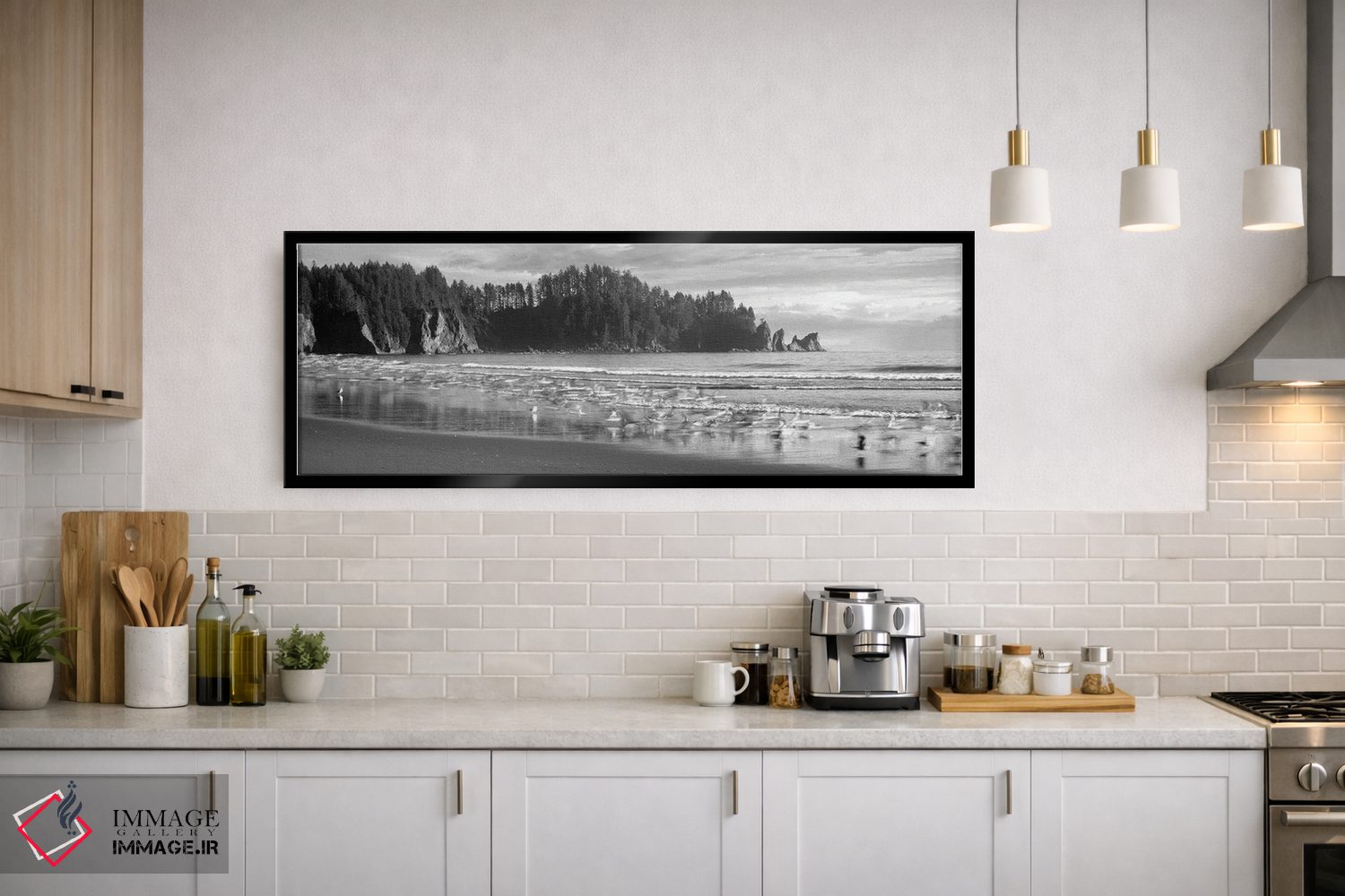 تابلو دکوراتیو Second Beach, Olympic National Park, Washington, USA"… اثر پانورامیک ایمجز - D2B