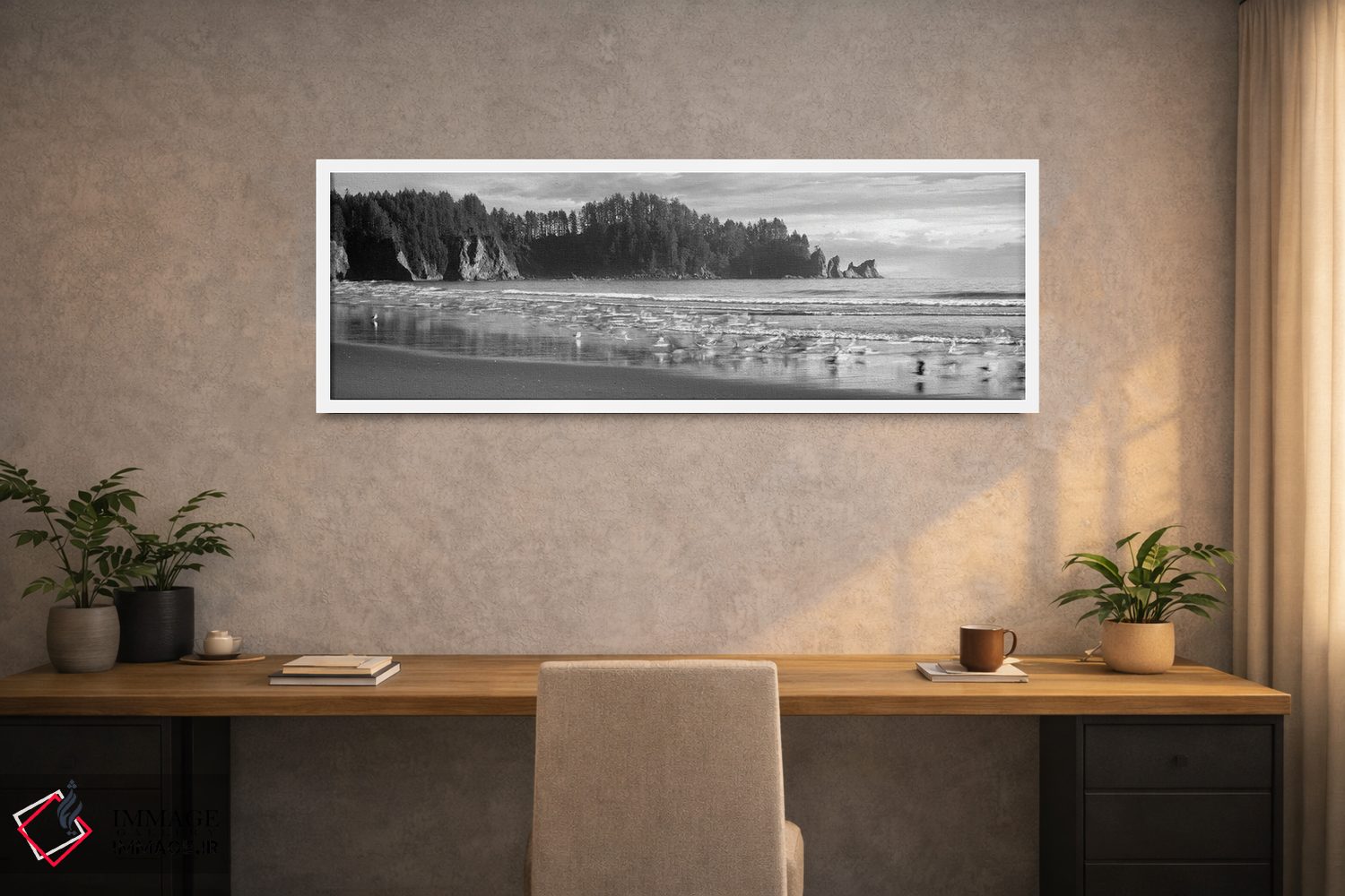 تابلو دکوراتیو Second Beach, Olympic National Park, Washington, USA"… اثر پانورامیک ایمجز - D1W