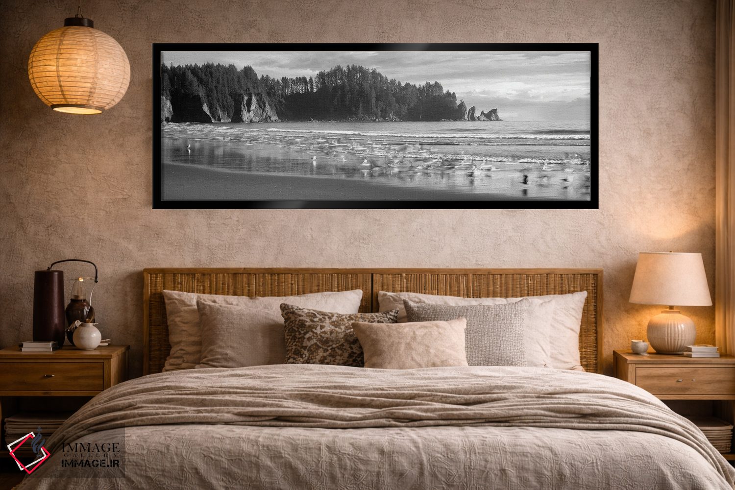 تابلو دکوراتیو Second Beach, Olympic National Park, Washington, USA"… اثر پانورامیک ایمجز - D5B