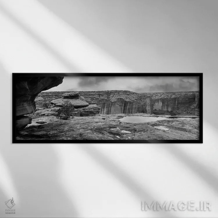 تابلو دکوراتیو Canyon De Chelly National Monument, Arizona, USA" - "با… اثر پانورامیک ایمجز - نمای قابدار مشکی