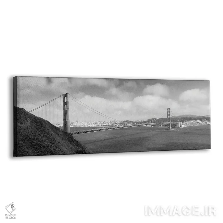 تابلو دکوراتیو Golden Gate Bridge, San Francisco Bay, San Francisco, C… اثر پانورامیک ایمجز - نمای پرسپکتیو محصول