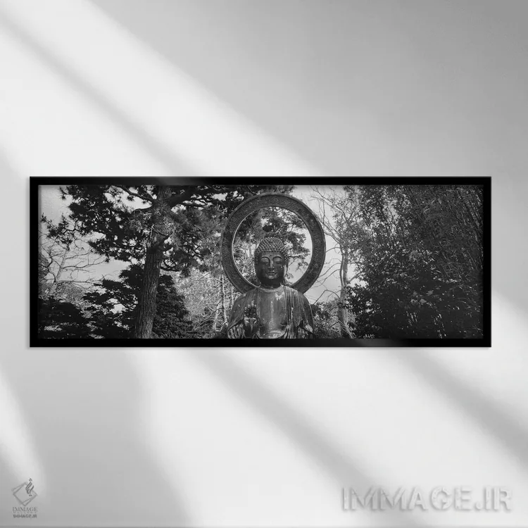 تابلو دکوراتیو Japanese Tea Garden, Golden Gate Park, San Francisco, C… اثر پانورامیک ایمجز - نمای قابدار مشکی