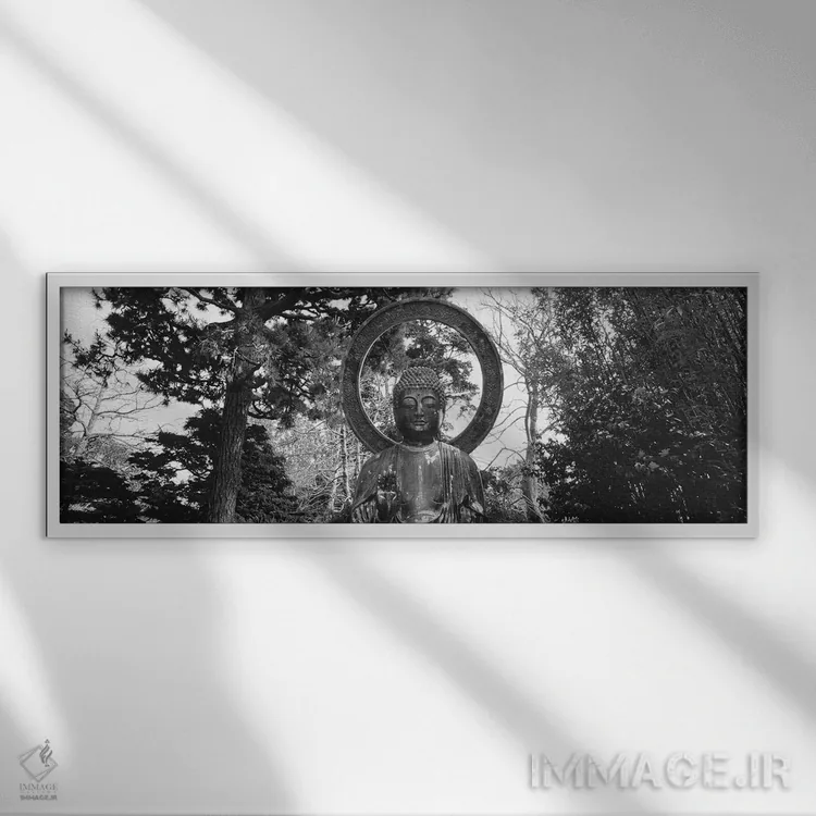 تابلو دکوراتیو Japanese Tea Garden, Golden Gate Park, San Francisco, C… اثر پانورامیک ایمجز - نمای قابدار سفید