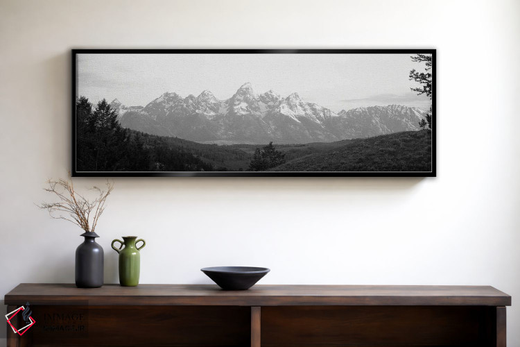 تابلو دکوراتیو Teton Range, Grand Teton National Park, Wyoming, USA"… اثر پانورامیک ایمجز - D1B