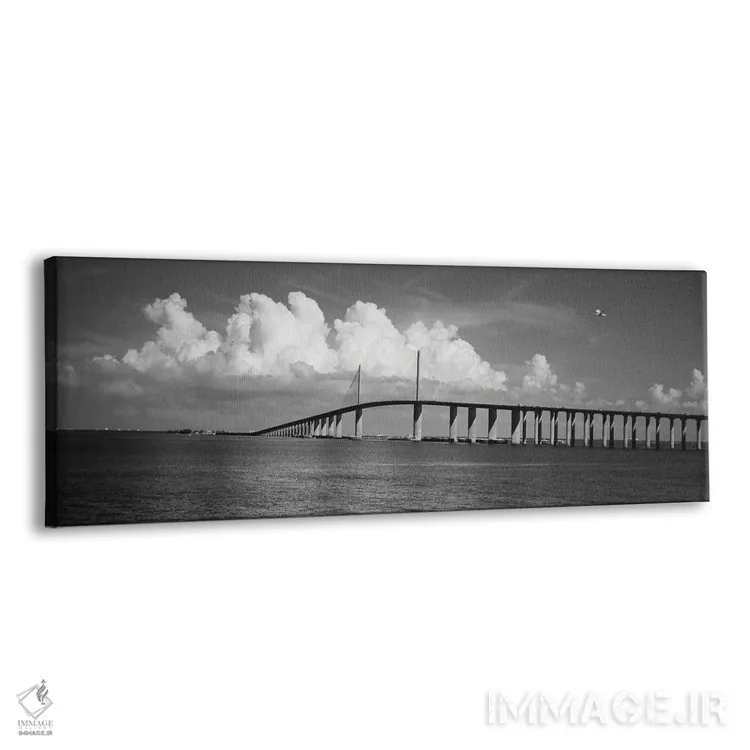 تابلو دکوراتیو Sunshine Skyway Bridge, Tampa Bay, Gulf Of Mexico, Flor… اثر پانورامیک ایمجز - نمای پرسپکتیو محصول