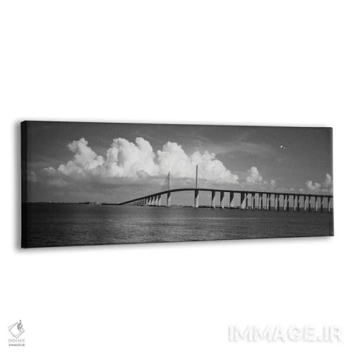 تابلو دکوراتیو Sunshine Skyway Bridge, Tampa Bay, Gulf Of Mexico, Flor… اثر پانورامیک ایمجز - نمای پرسپکتیو محصول
