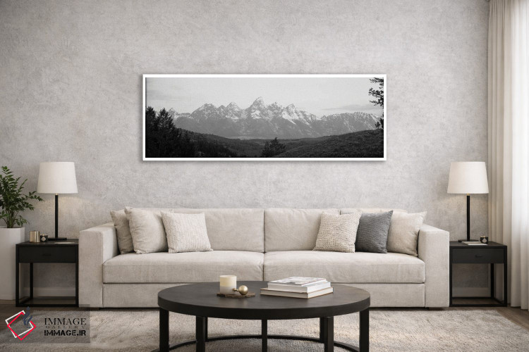 تابلو دکوراتیو Teton Range, Grand Teton National Park, Wyoming, USA"… اثر پانورامیک ایمجز - D6W