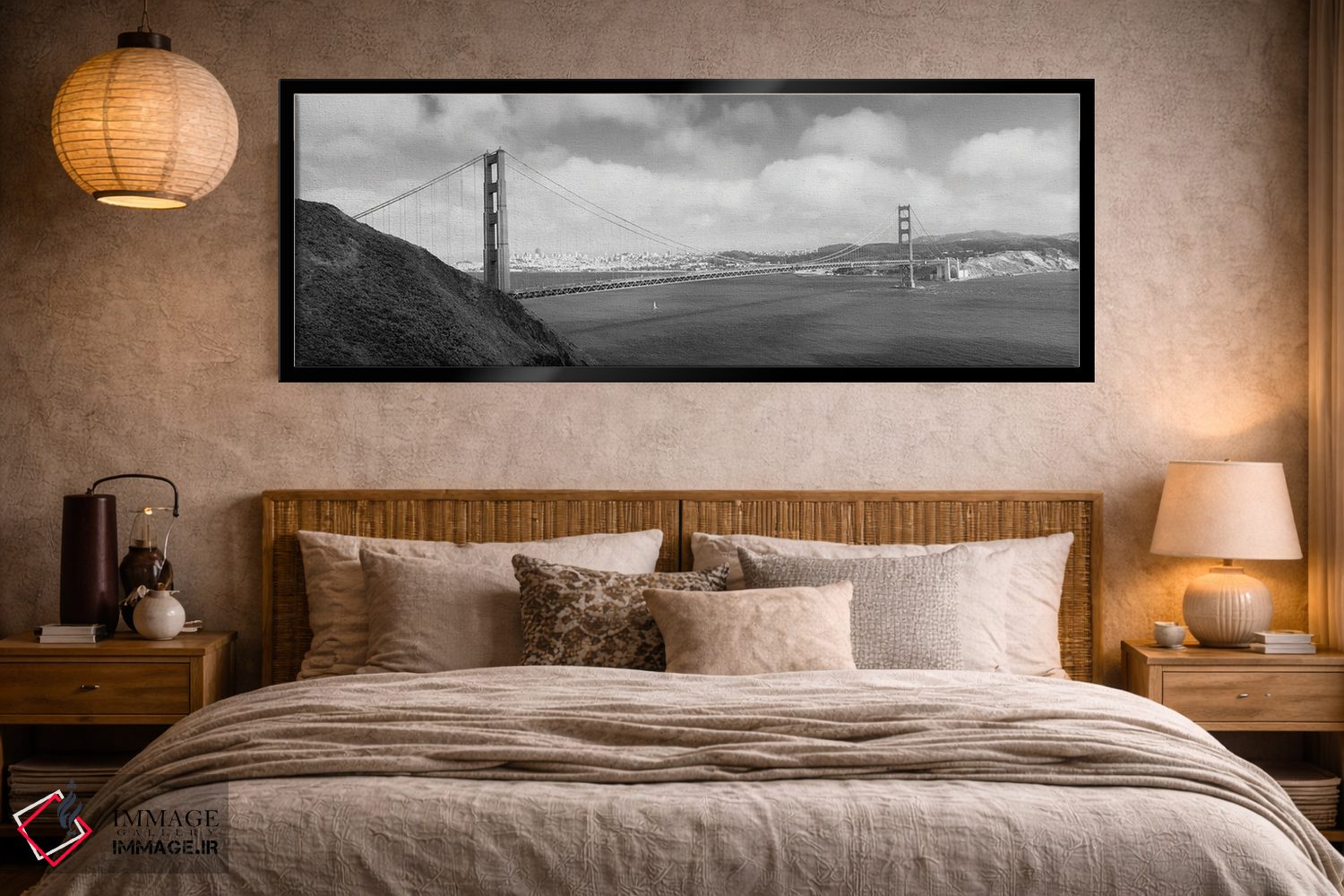 تابلو دکوراتیو Golden Gate Bridge, San Francisco Bay, San Francisco, C… اثر پانورامیک ایمجز - D5B