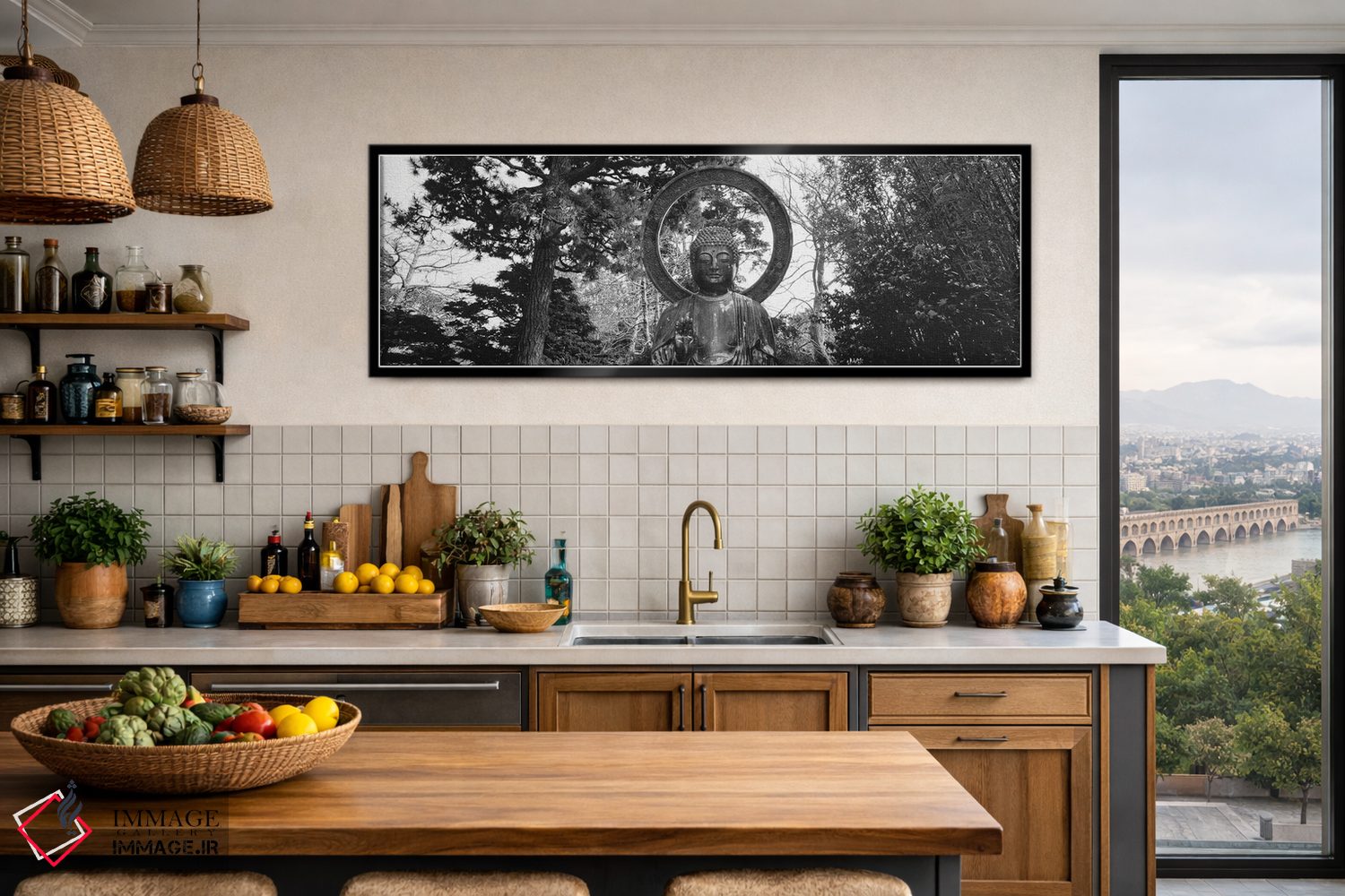 تابلو دکوراتیو Japanese Tea Garden, Golden Gate Park, San Francisco, C… اثر پانورامیک ایمجز - D4B