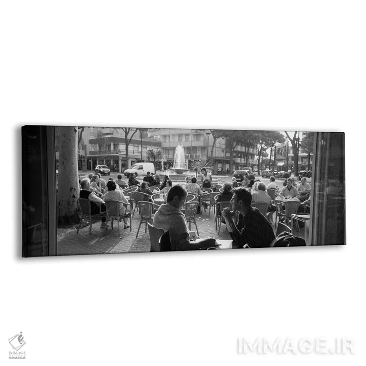 تابلو دکوراتیو گردشگران در کافی شاپ کنار پیاده رو، لیگنانو سابیادورو… اثر پانورامیک ایمجز - نمای پرسپکتیو محصول