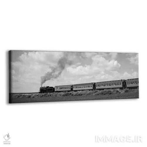 تابلو دکوراتیو قطار در حال حرکت روی ریل، استراسبورگ، لنکستر، پنسیلوانی… اثر پانورامیک ایمجز - نمای پرسپکتیو محصول
