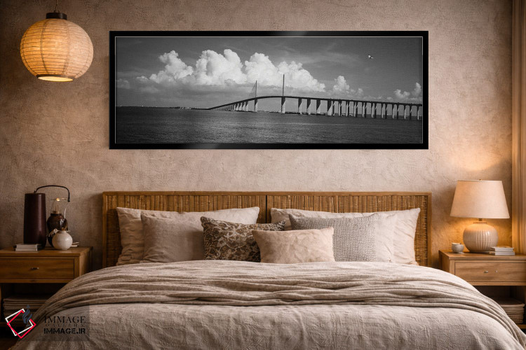 تابلو دکوراتیو Sunshine Skyway Bridge, Tampa Bay, Gulf Of Mexico, Flor… اثر پانورامیک ایمجز - D5B