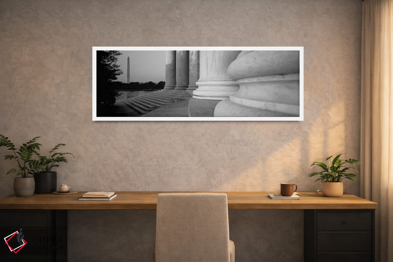 تابلو دکوراتیو ایالات متحده آمریکا، ناحیه کلمبیا، واشینگتن دی سی، یادب… اثر پانورامیک ایمجز - D1W