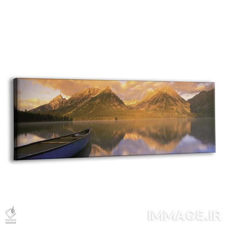 تابلو دکوراتیو کانو، دریاچه لی، پارک ملی گرند تیوتن، وایومینگ، ایالات… اثر پانورامیک ایمجز - نمای پرسپکتیو محصول