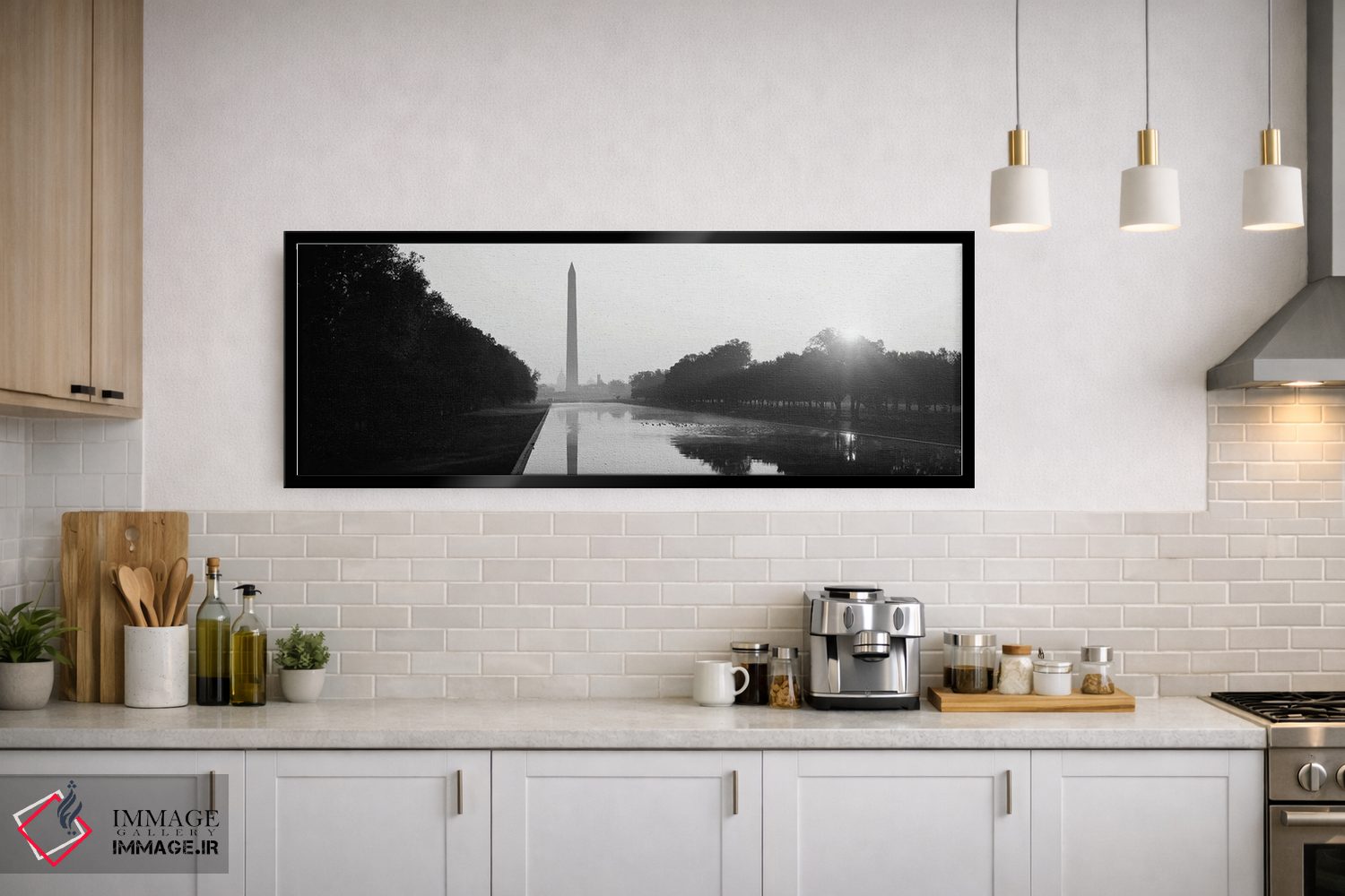 تابلو دکوراتیو بنای یادبود واشینگتن، واشینگتن دی سی، ناحیه کلمبیا، ایا… اثر پانورامیک ایمجز - D2B