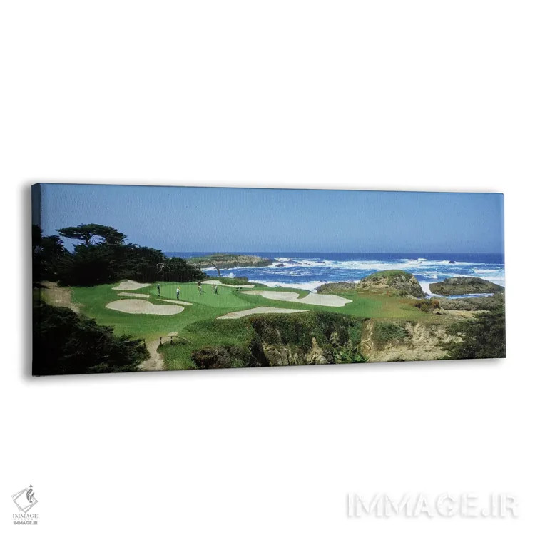 تابلو دکوراتیو زمین گلف سایپرس پوینت، پبل بیچ، کالیفرنیا، ایالات متحده… اثر پانورامیک ایمجز - نمای پرسپکتیو محصول