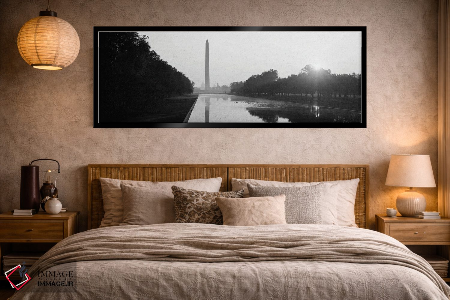 تابلو دکوراتیو بنای یادبود واشینگتن، واشینگتن دی سی، ناحیه کلمبیا، ایا… اثر پانورامیک ایمجز - D5B