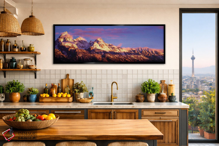 تابلو دکوراتیو Teton Range, Grand Teton National Park, Wyoming, USA,کو… اثر پانورامیک ایمجز - D2B