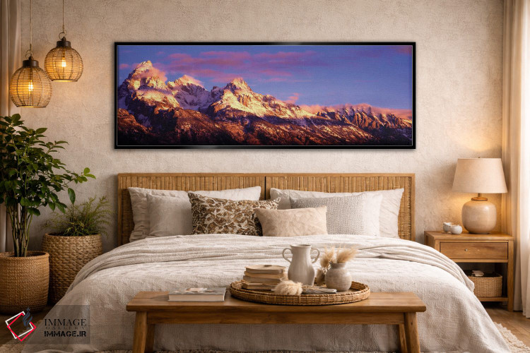 تابلو دکوراتیو Teton Range, Grand Teton National Park, Wyoming, USA,کو… اثر پانورامیک ایمجز - D5B