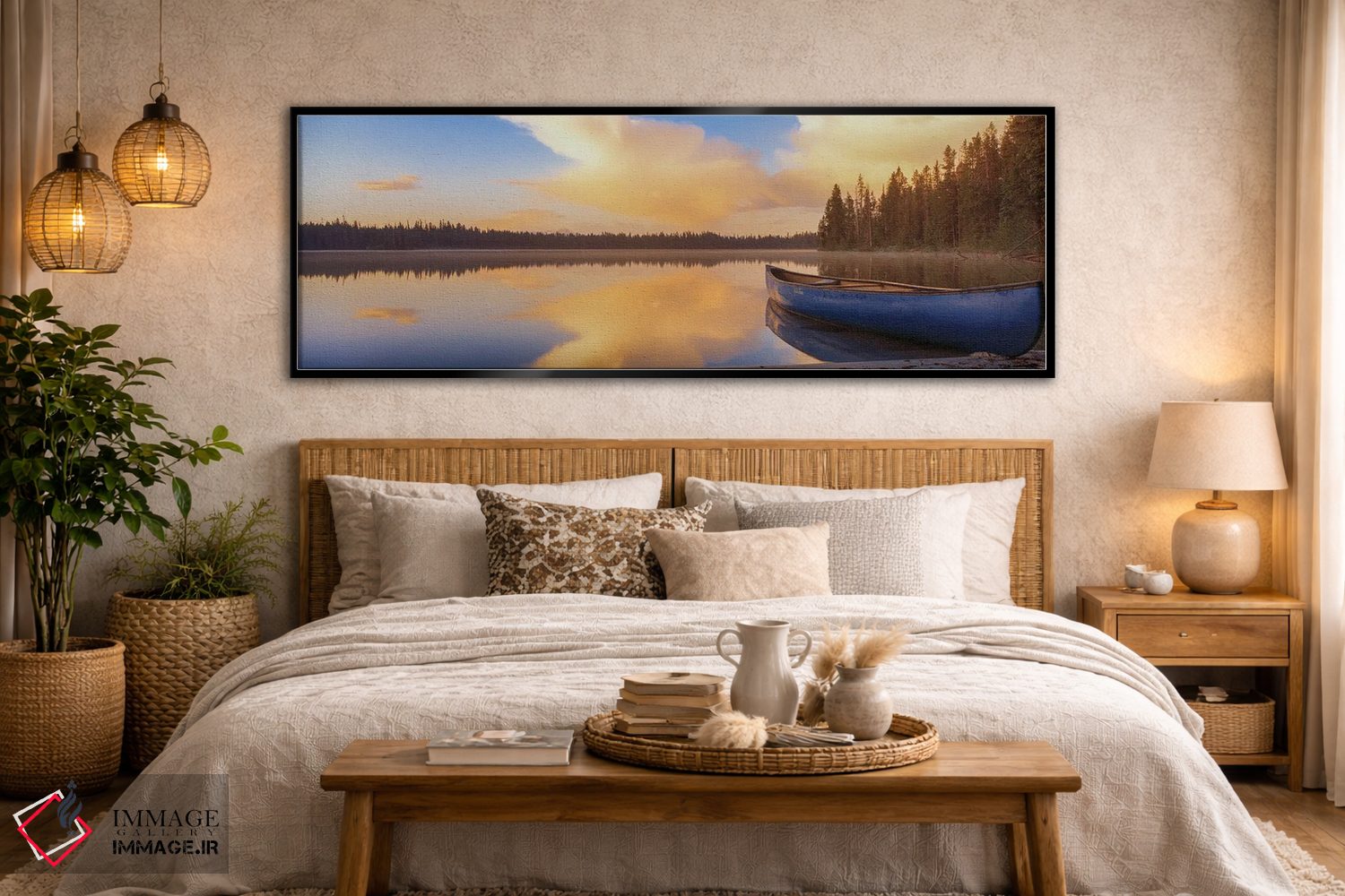 تابلو دکوراتیو Grand Teton Park, WY, USA,دریاچه لی، پارک گرند تتون، وا… اثر پانورامیک ایمجز - D5B