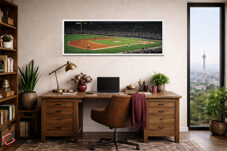 تابلو دکوراتیو Close Up, Night, White Sox Vs Indians, US Cellular Fiel… اثر پانورامیک ایمجز - D1W