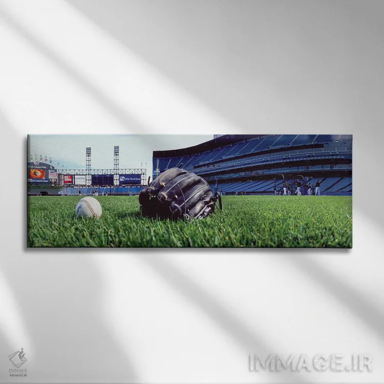 تابلو دکوراتیو US Cellular Field, White Sox Vs Indians, Chicago, Illin… اثر پانورامیک ایمجز - نمای روبهرو روی دیوار