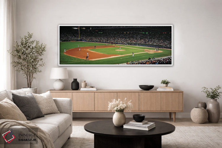 تابلو دکوراتیو Close Up, Night, White Sox Vs Indians, US Cellular Fiel… اثر پانورامیک ایمجز - D3W
