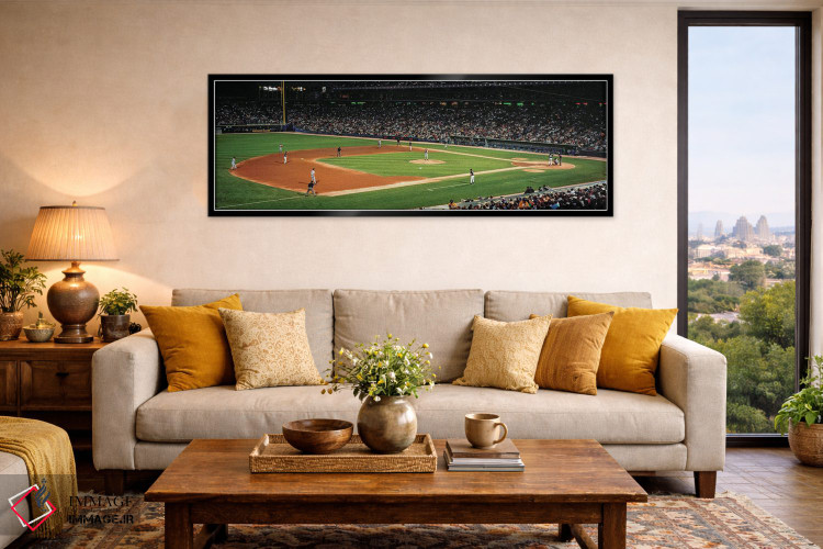 تابلو دکوراتیو Close Up, Night, White Sox Vs Indians, US Cellular Fiel… اثر پانورامیک ایمجز - D6B