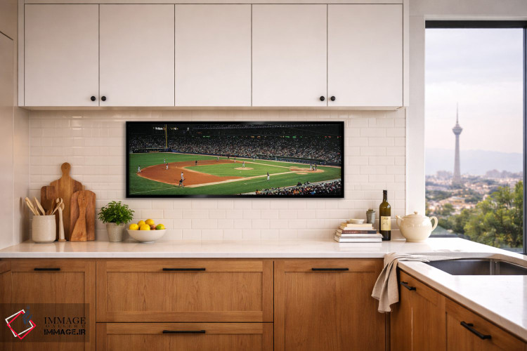تابلو دکوراتیو Close Up, Night, White Sox Vs Indians, US Cellular Fiel… اثر پانورامیک ایمجز - D5B
