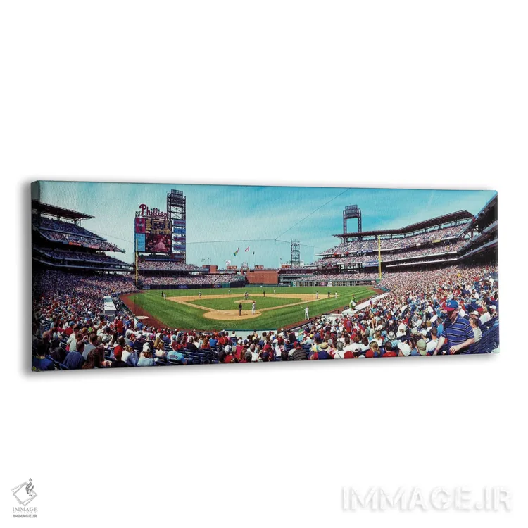تابلو دکوراتیو Phils Vs Expos, Citizen's Bank Park 4-16-04" - "نمای از… اثر پانورامیک ایمجز - نمای پرسپکتیو محصول