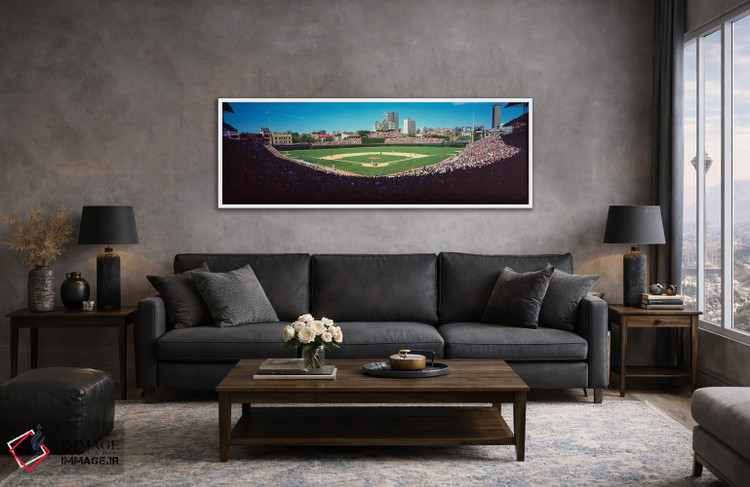 تابلو دکوراتیو Home Plate, Cubs Vs Phillies, Wrigley Field, Chicago, I… اثر پانورامیک ایمجز - D5W