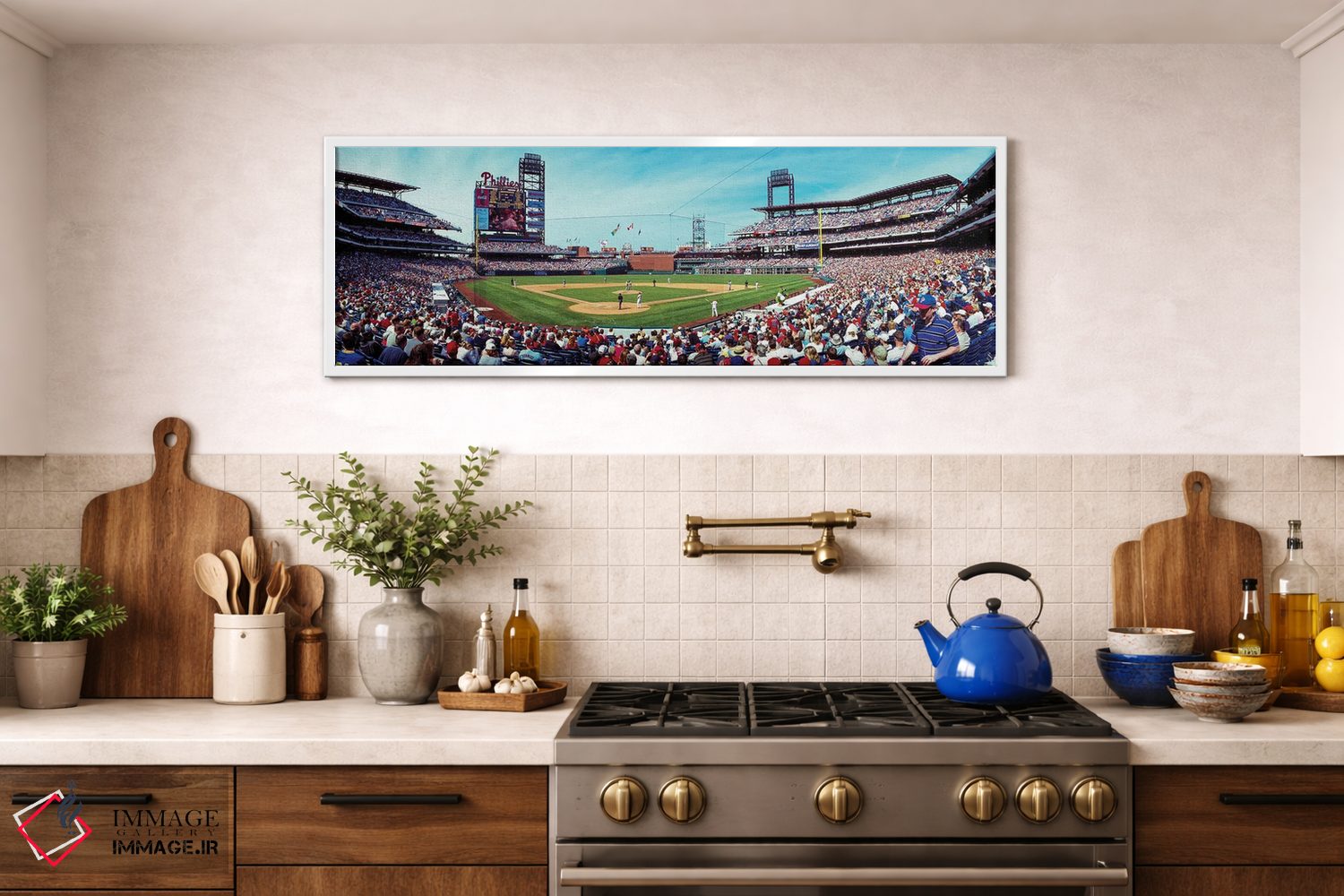 تابلو دکوراتیو Phils Vs Expos, Citizen's Bank Park 4-16-04" - "نمای از… اثر پانورامیک ایمجز - D1W