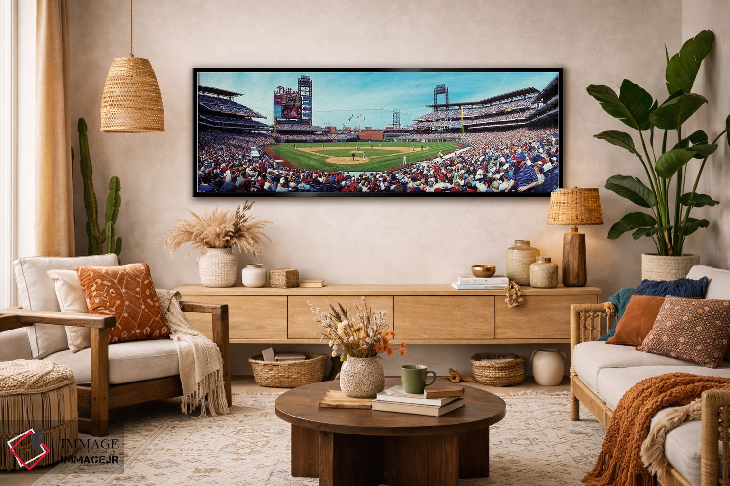 تابلو دکوراتیو Phils Vs Expos, Citizen's Bank Park 4-16-04" - "نمای از… اثر پانورامیک ایمجز - D3B