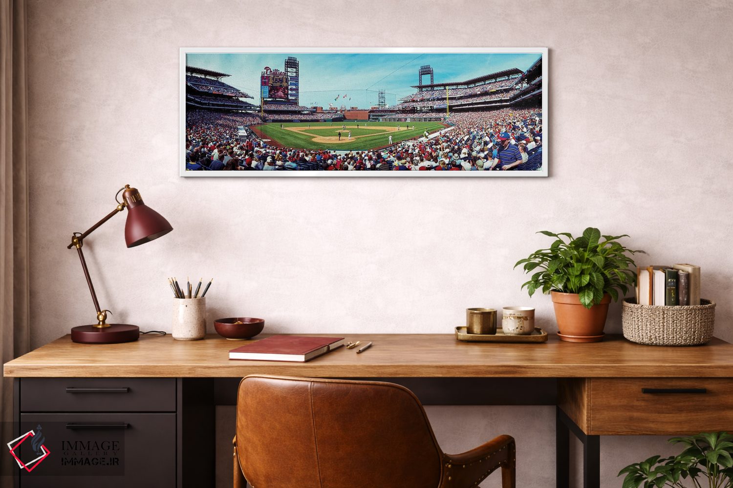 تابلو دکوراتیو Phils Vs Expos, Citizen's Bank Park 4-16-04" - "نمای از… اثر پانورامیک ایمجز - D2W
