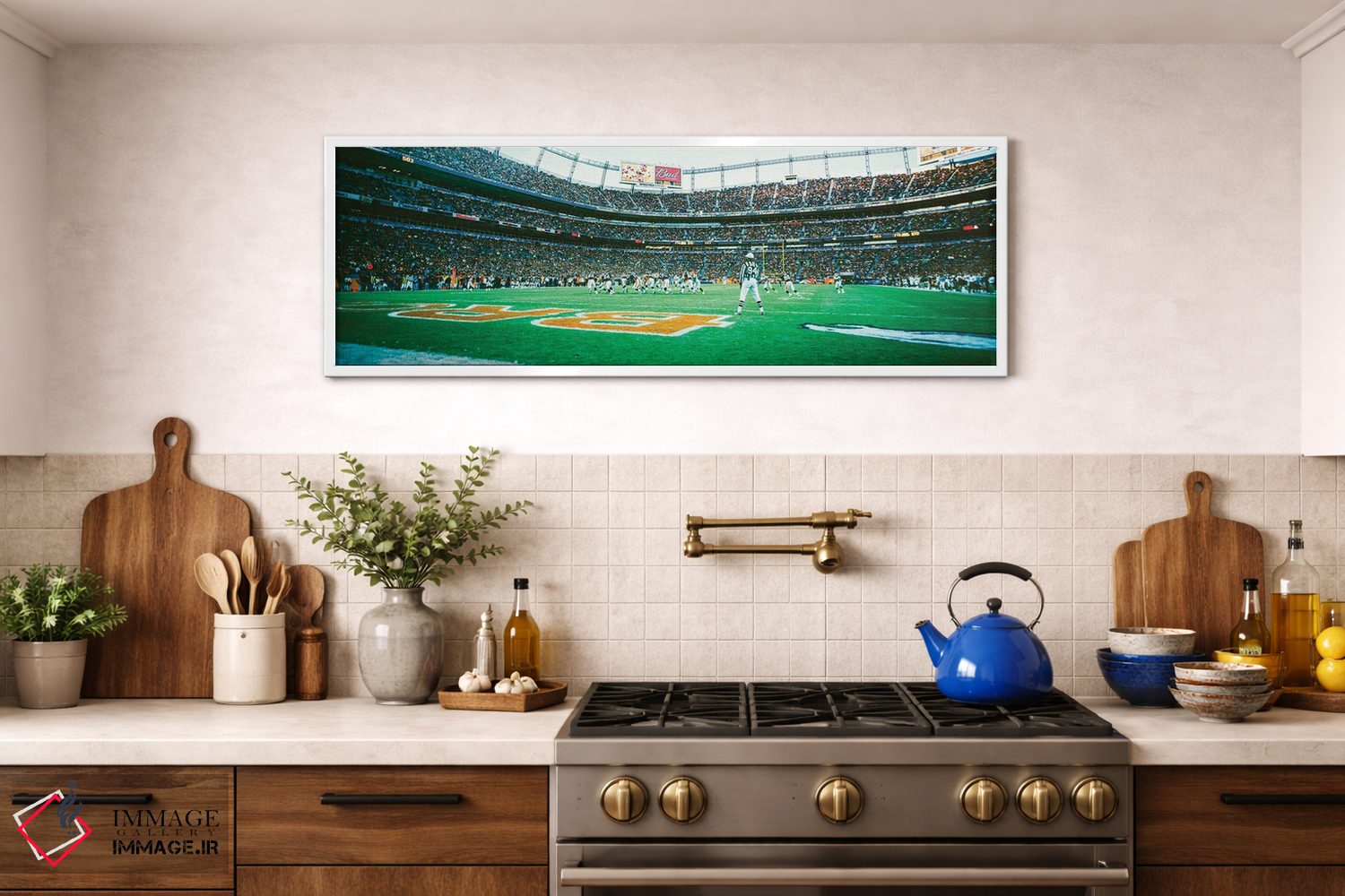 تابلو دکوراتیو Broncos Vs Browns, Invesco Field, Denver, Colorado, Dec… اثر پانورامیک ایمجز - D1W